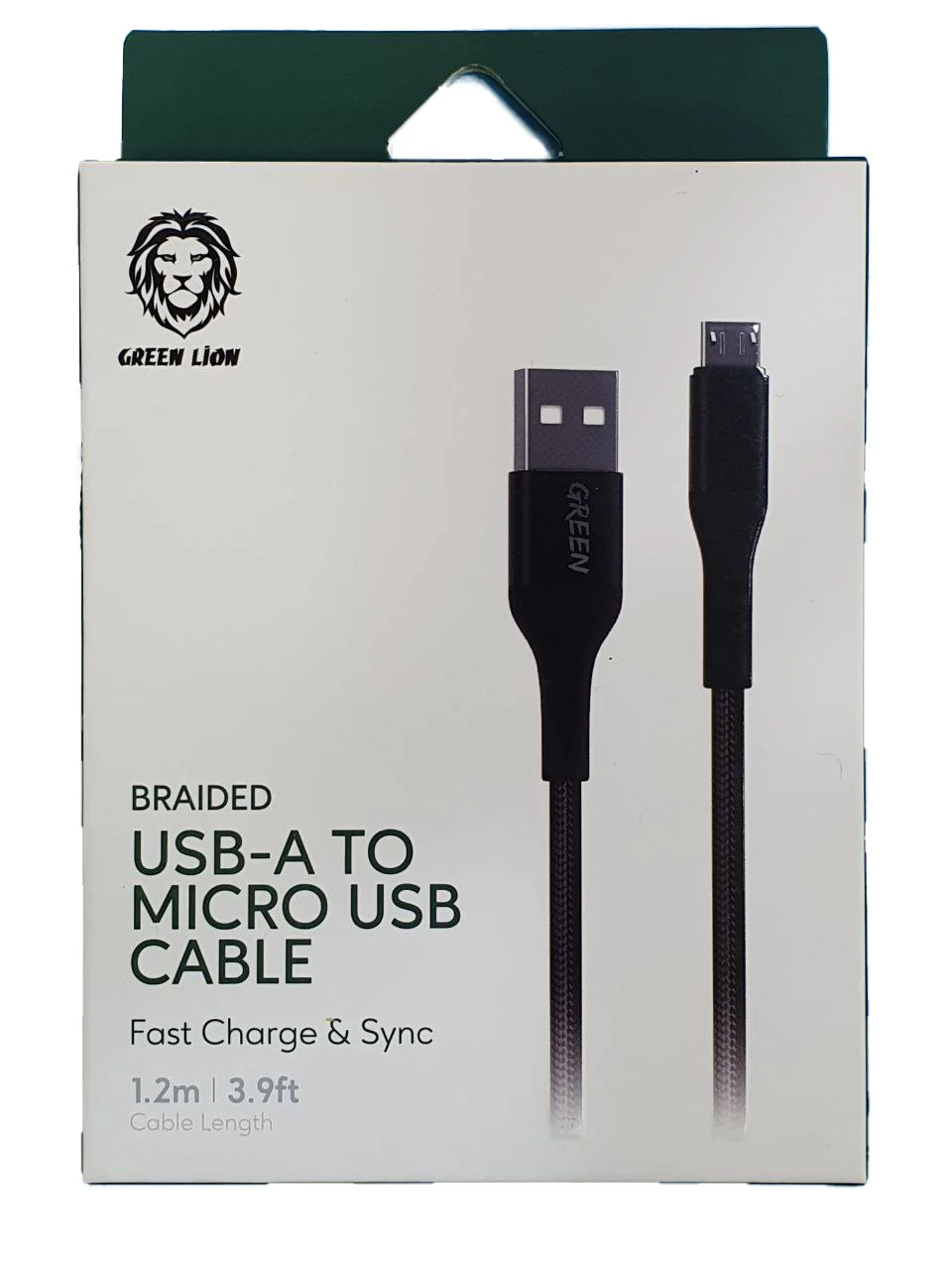 کابل کنفی گرین لیون میکرو 1.2 متری - Green lion micro USB
