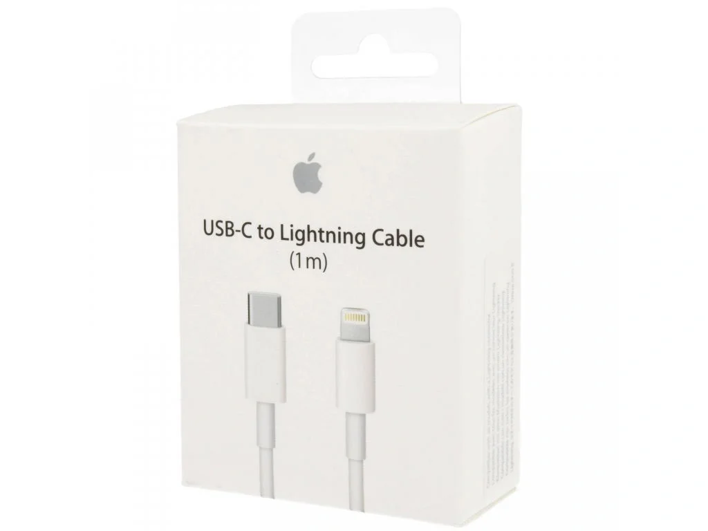 کابل اورجینال آیفون تایپ سی به لایتنینگ / Apple Type C to Lightning