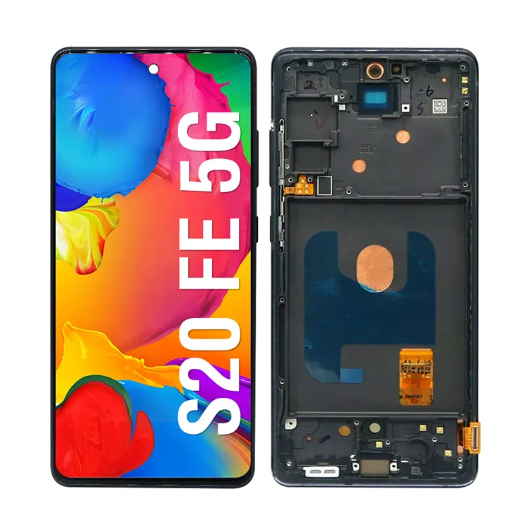تاچ و ال سی دی سامسونگ S20FE با فرم غیر اصل / Samsung G781-G780 - OLED