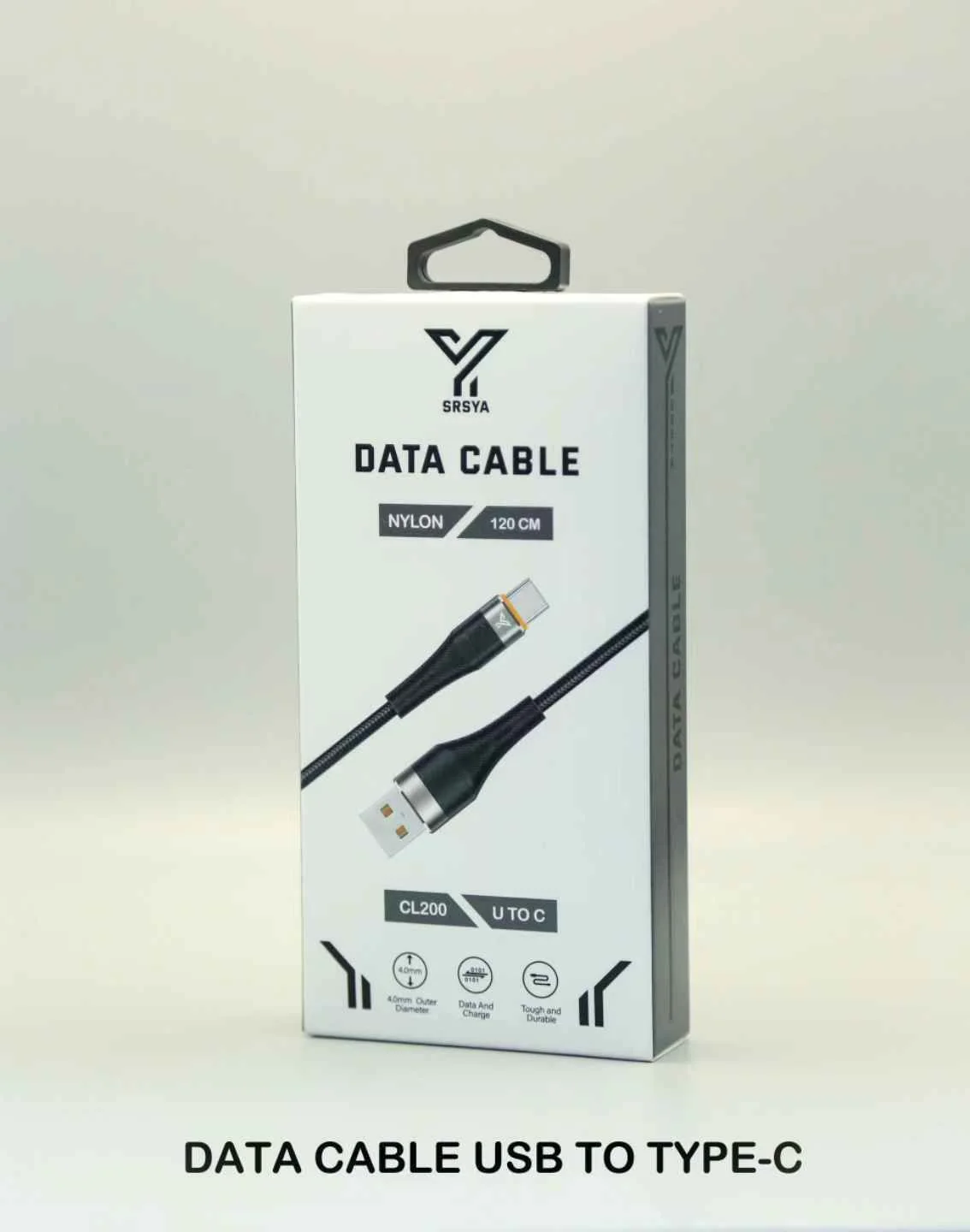 کابل کنفی تایپ سی SRSYA / USB to Type C مدل CL200
