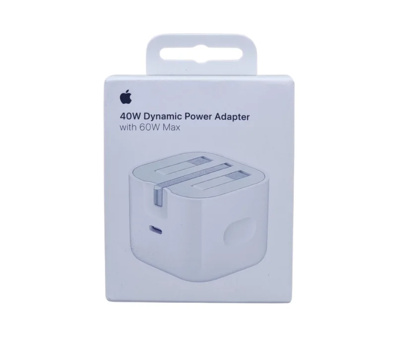 شارژر اورجینال آیفون 40 وات 3 پین / 40W Dynamic power adapter max 60W