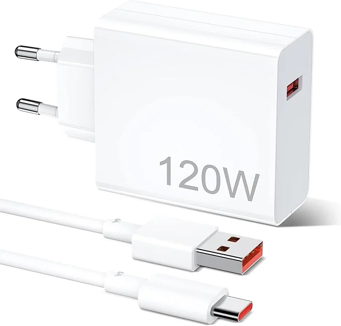  شارژر اورجینال شیائومی 120 وات همراه با کابل / mi charger 120W ORG 